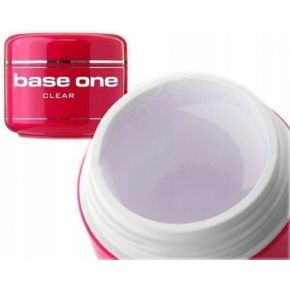 Silcare Żel UV Base One Clear budujący 100g  pędzelek nr 4