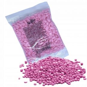 Wosk twardy do depilacji ItalWax Selfie 100g  szpatułki 10 sztuk