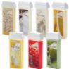 Zestaw AROMA do depilacji ciała 7x wosk ItalWax rolka PODGRZEWACZ olejek paski talk - 6