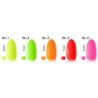 Zestaw Claresa 52 lakiery hybrydowe Fluo Neon  baza  top - 3