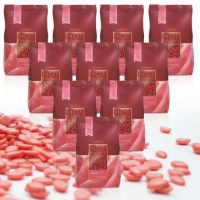 Zestaw do depilacji ItalWax 10x wosk 1kg Rose róża podgrzewacz