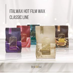 Zestaw do depilacji ItalWax podgrzewacz  3x wosk  2x żel  talk  paski  szpatułki