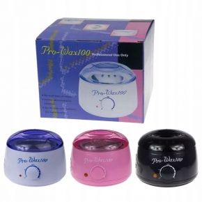 Zestaw do depilacji ItalWax podgrzewacz 100W  4x wosk twardy w dropsach 100g  szpatułki  talk