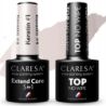 Zestaw lakier hybrydowy Claresa 5in1 Keratin 1  Top No Wipe - 1