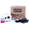 Frezarka do paznokci DM202 Powerdrill moc 65W z kompletem frezów i nakładek manicure pedicure - 13