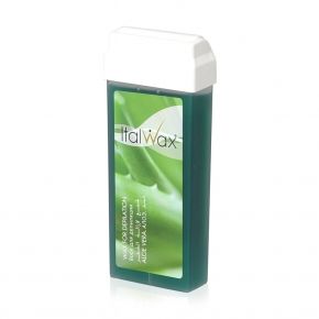 ItalWax Aloesowy transparentny wosk do depilacji w rolce 100ml