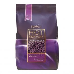 ItalWax Plum Film Wax 1kg - wosk twardy w granulkach do depilacji bezpaskowej