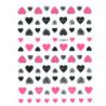 Naklejki do paznokci cienkie samoprzylepne Nail Art Sticker pink Nr ZD4214 - 1