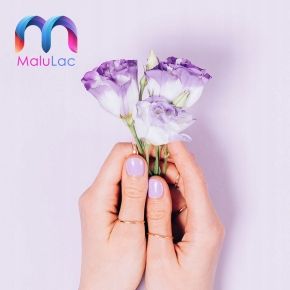 MaluLac Chwila Z Lila 1060 kolorowy lakier hybrydowy 5g