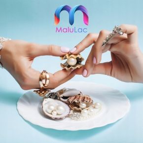 MaluLac Może Morze 1090 kolorowy lakier hybrydowy 5g