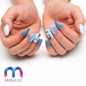 MaluLac Może Morze 1090 kolorowy lakier hybrydowy 5g