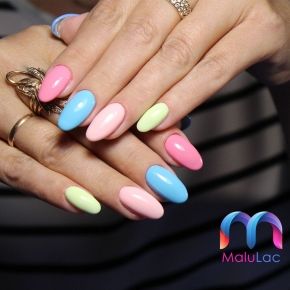 MaluLac Sorbetowy 1122 kolorowy lakier hybrydowy 5g