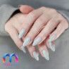 MaluLac zestaw 4 x lakier hybrydowy  Aceton  Cleaner - 8
