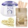 Zestaw depilacja WOSK WHITE CHOCO 500g podgrzewacz - 1