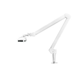 Lampa warsztatowa led elegante 801s z imadełkiem standard biała