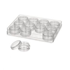 BOX 12x zakręcany słoiczek 3ml + kasetka