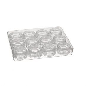 BOX 12x zakręcany słoiczek 3ml + kasetka