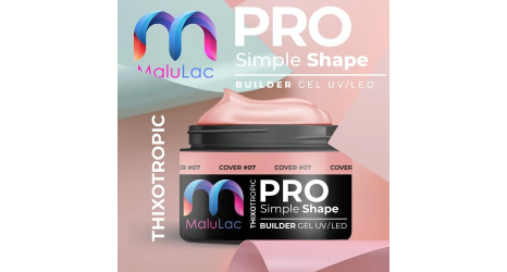 Żele budujące PRO SimpleShape MaluLac